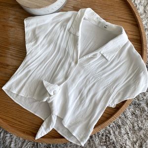 Wilfred Free Tie Front Blouse